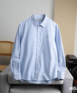 Áo Sơ Mi Nam Tay Dài ICONDENIM ID Embroidery Stripped Shirt