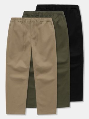 Quần Kaki Nam Wash ID Form Straight