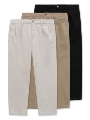 Quần Kaki Nam Essential Baggy Pants Form Baggy
